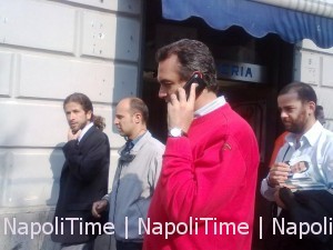 foto con de magistris a bagnoli