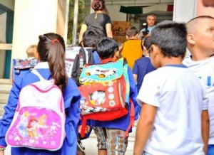 bambini a scuola