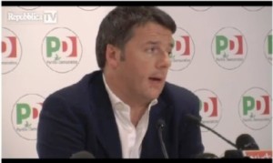 conferenza stampa renzi