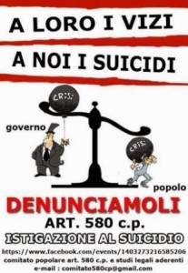 istigazione al suicidio