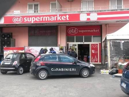 rapina supermercato