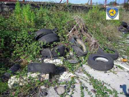 discarica pneumatici