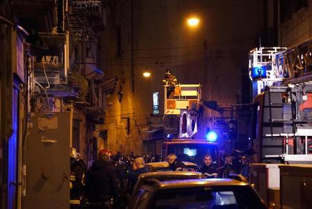 esplosione Napoli